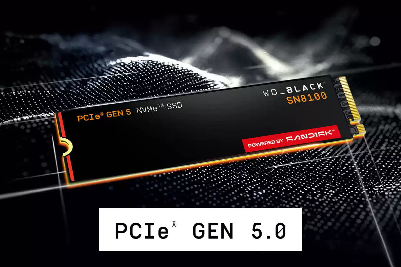 Western Digital WD_BLACK™ SN8100 NVMe™ SSD POWERED BY SANDISK 4 TB
