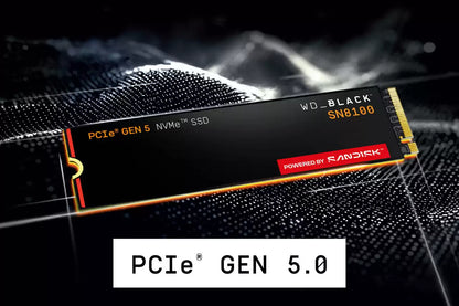 Western Digital WD_BLACK™ SN8100 NVMe™ SSD POWERED BY SANDISK 4 TB