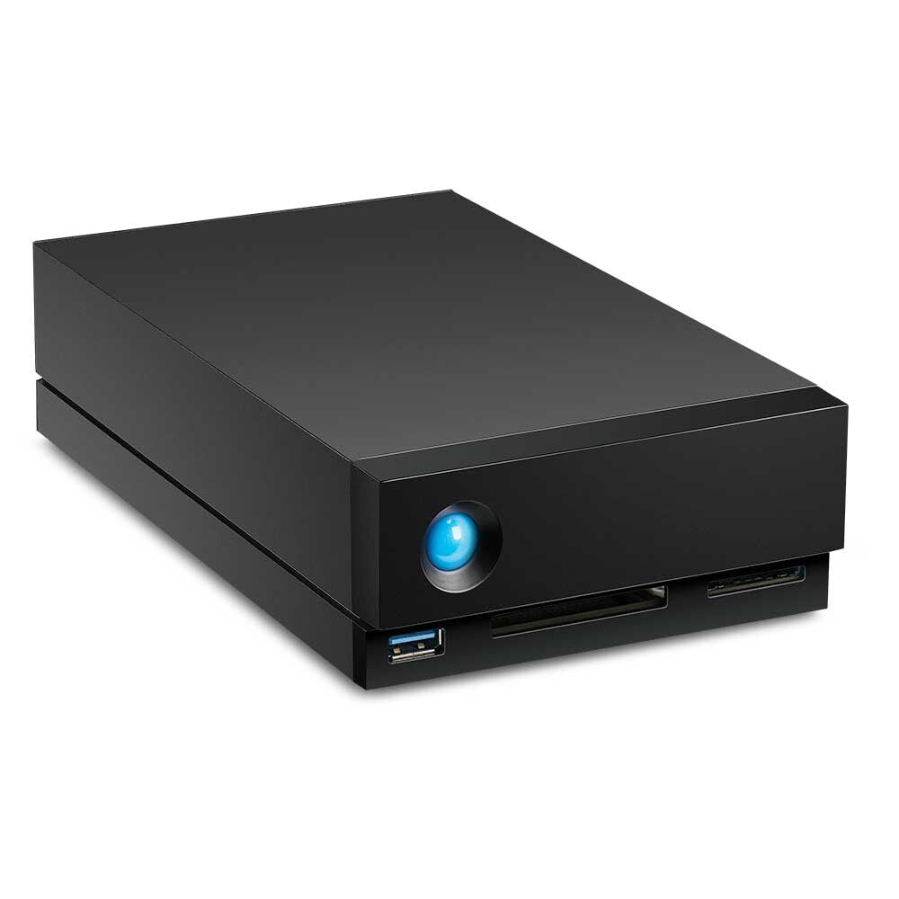 LaCie 1big Dock external hard drive 16 TB 7200 RPM 3.5" USB Type-A 3.2 Gen 1 (3.1 Gen 1) Black