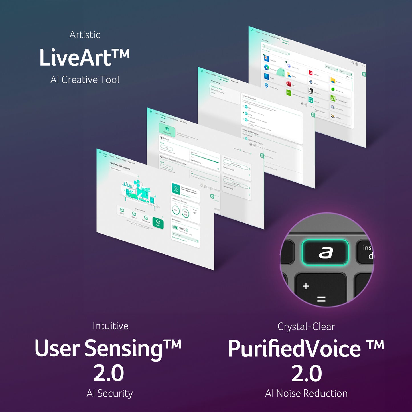 Acer Swift Go 14 AI SFG14-64 - AMD Ryzen AI 7 350, 16GB, 1TB SSD, 14" WUXGA OLED, Windows 11 Copilot+ Notebook