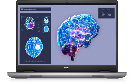 DELL Precision 7680 Intel® Core™ i9 i9-13950HX Mobile workstation 40.6 cm (16") Full HD+ 32 GB DDR5-SDRAM 1 TB SSD NVIDIA RTX 3500 Ada Wi-Fi 6E (802.11ax) Windows 11 Pro UK English Grey