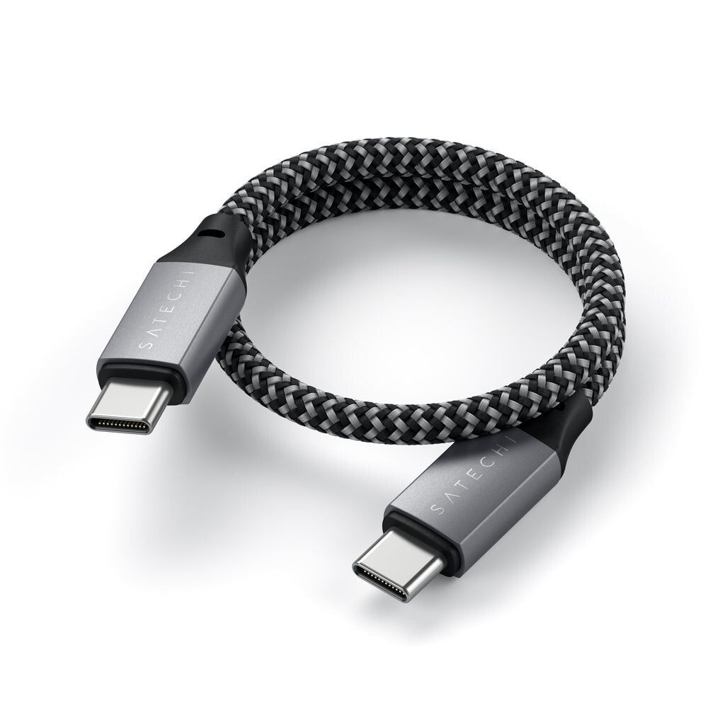 Satechi ST-TCC10M USB cable USB 3.2 Gen 2 (3.1 Gen 2) 0.25 m USB C Grey