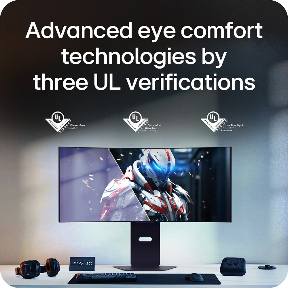 LG 34GX900A-B computer monitor 86.4 cm (34") 3440 x 1440 pixels Wide Quad HD OLED Black