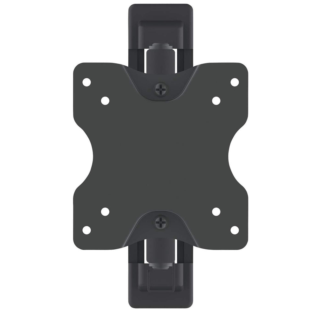 Manhattan TV & Monitor Mount, Wall, Full Motion, 1 screen, Screen Sizes: 13-27", Black, VESA 75x75 to 100x100mm, 20kg, Tilt & Swivel with 3 Pivots, Lifetime Warranty