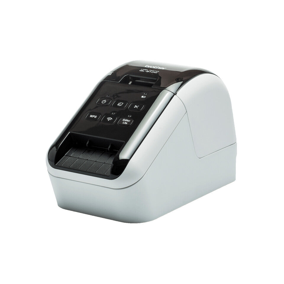 Brother QL-810WC label printer Direct thermal Colour 300 x 600 DPI 176 mm/sec Wired & Wireless Ethernet LAN DK Wi-Fi