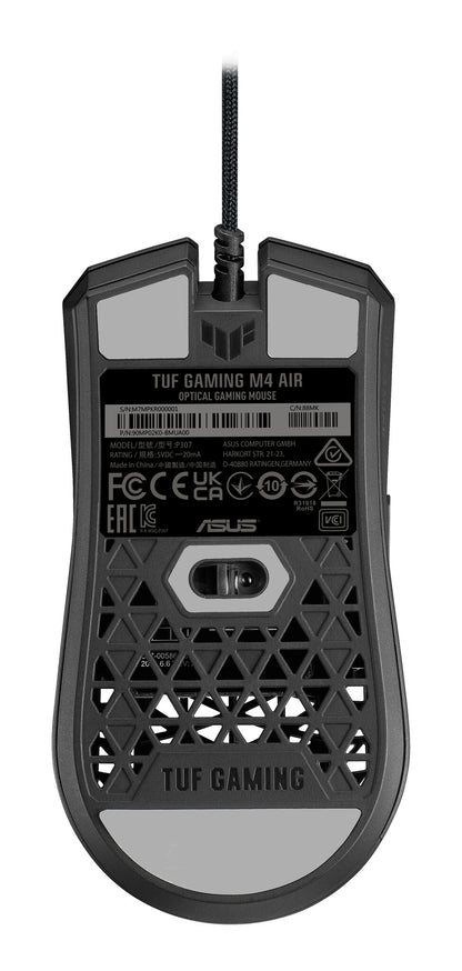 ASUS TUF Gaming M4 Air mouse Ambidextrous USB Type-A Optical 16000 DPI