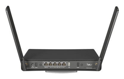 Mikrotik hAP ac³ wireless router Gigabit Ethernet Dual-band (2.4 GHz / 5 GHz) Black
