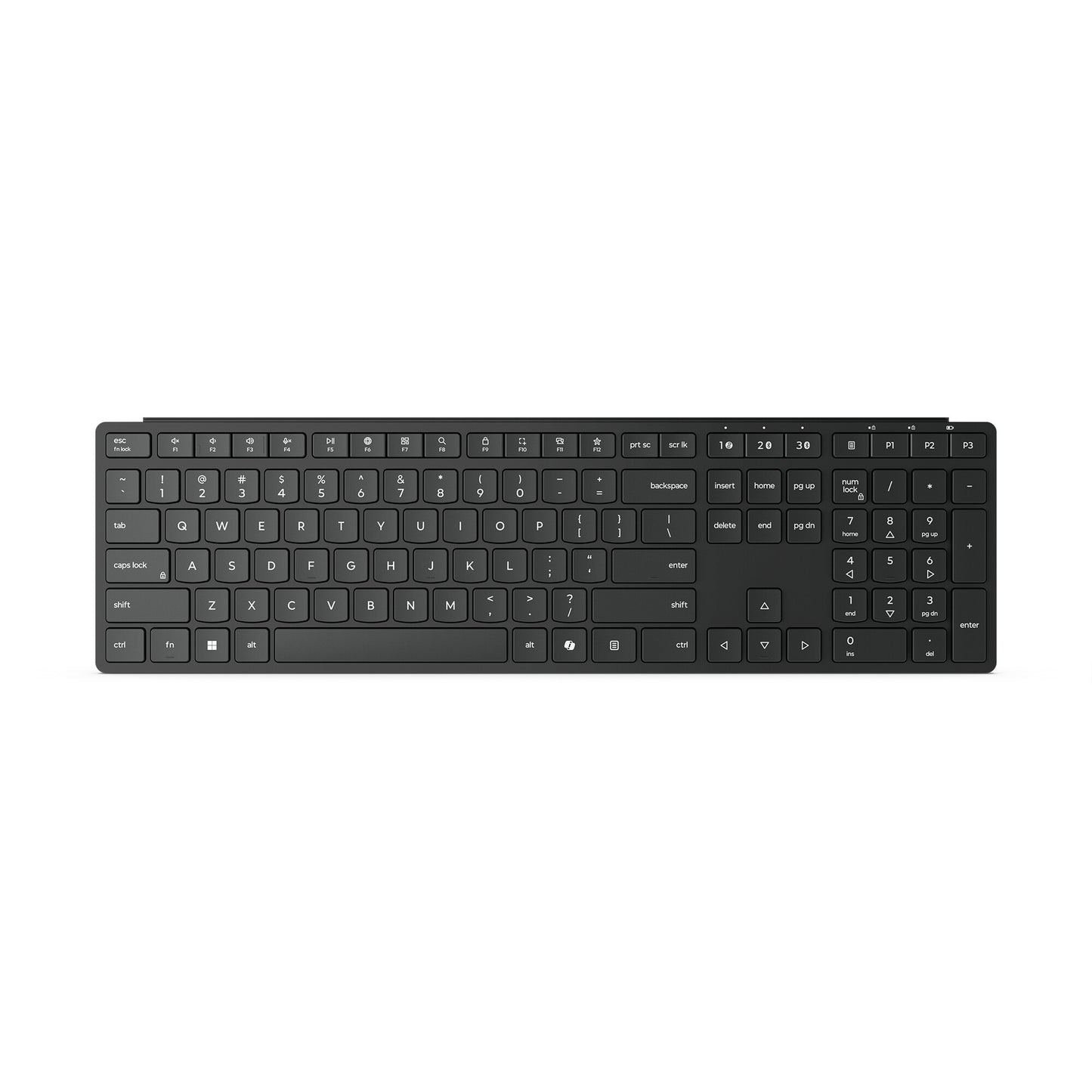Lenovo 4Y41S04696 keyboard Home/Office RF Wireless + Bluetooth UK English Black