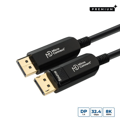 Microconnect DP-MMG-4000V1.4OP DisplayPort cable 40 m Black