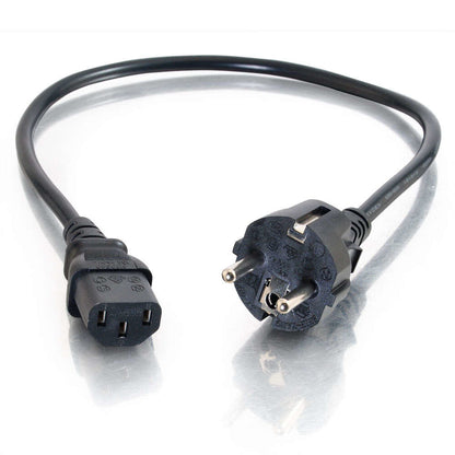 C2G 5m 16 AWG European Power Cord (IEC320C13 to CEE 7/7)