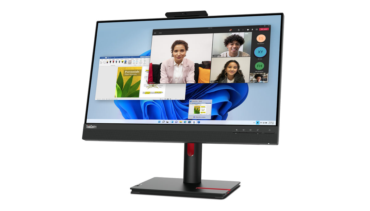 Lenovo ThinkCentre Tiny-In-One 24 Gen 5 computer monitor 60.5 cm (23.8") 1920 x 1080 pixels Full HD LED Touchscreen Black