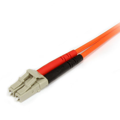 StarTech.com 1m Fiber Optic Cable - Multimode Duplex 62.5/125 LSZH Fiber Jumper Cord - LC/SC