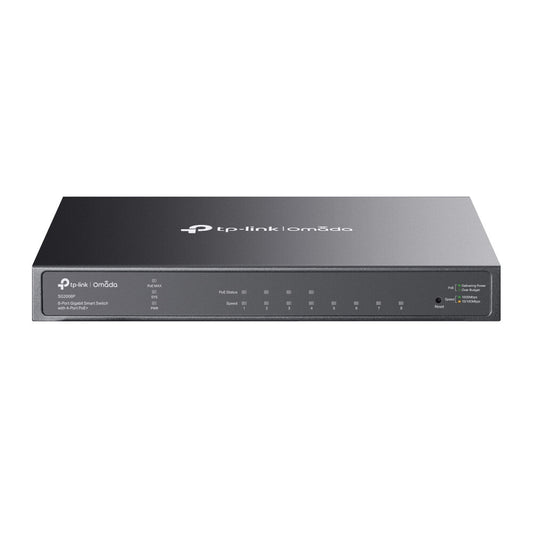 TP-Link Omada 8-Port Gigabit Smart Switch with 4-Port PoE+, Managed