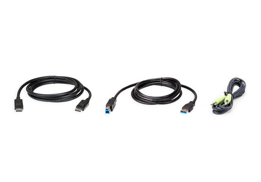ATEN 2L-7D02UDPX3 KVM cable Black 1.8 m