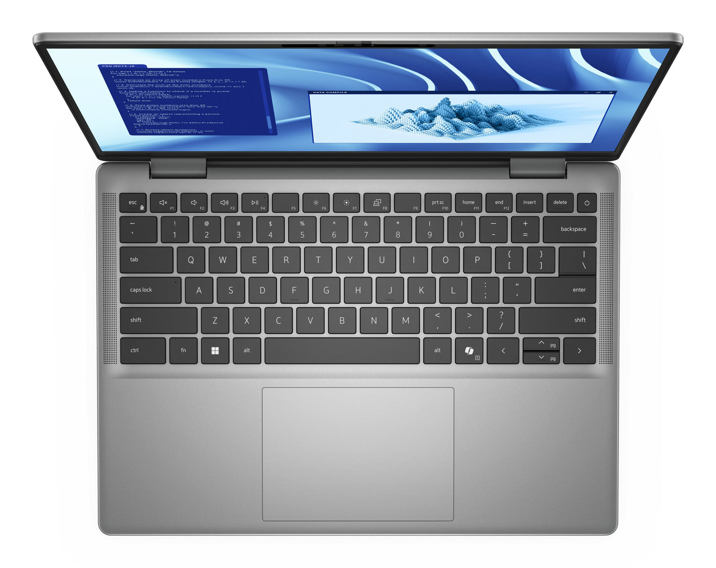 DELL Latitude 7455 Copilot+ PC Snapdragon X1P-64-100 Laptop 35.6 cm (14") Touchscreen Quad HD+ 16 GB LPDDR5x-SDRAM 512 GB SSD Wi-Fi 7 (802.11be) Windows 11 Pro UK English Grey