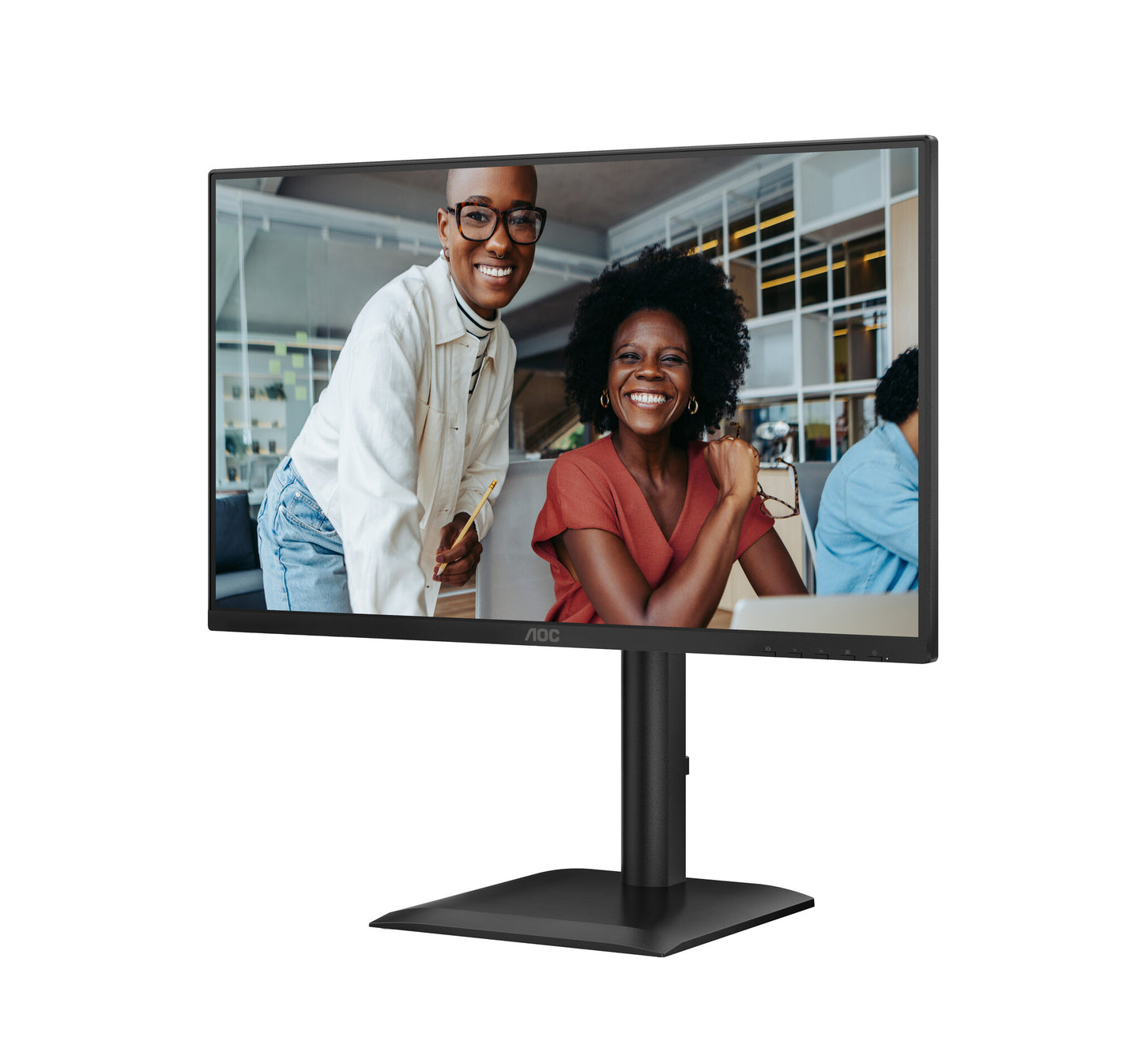 AOC 24E4U computer monitor 60.5 cm (23.8") 1920 x 1080 pixels Full HD LED Black