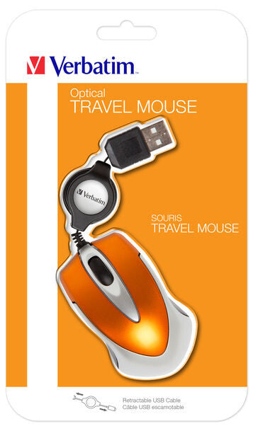 Verbatim Go Mini mouse Office USB Type-A Optical 1000 DPI