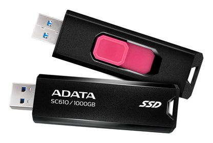 ADATA SC610 1 TB USB Type-A 3.2 Gen 2 (3.1 Gen 2) Black