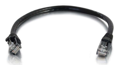 C2G 2m Cat5e Booted Unshielded (UTP) Network Patch Cable - Black