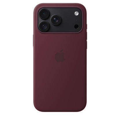 Apple iPhone 18 Pro Max Silicone Case with MagSafe - Burgundy