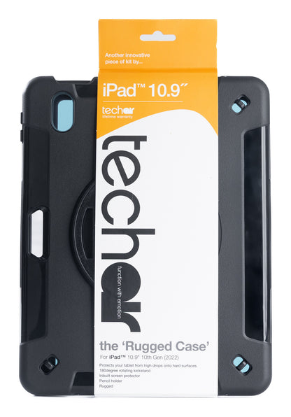 Techair TAXIPF059 Classic pro iPad 10.9 10th Gen rugged case Black