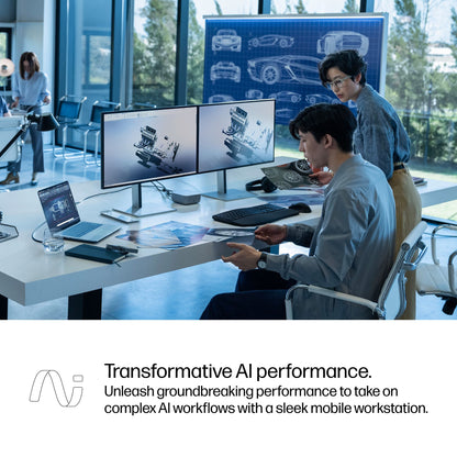 HP ZBook Ultra G1a Copilot+ PC AMD Ryzen AI Max+ PRO PRO 395 Mobile workstation 35.6 cm (14") Touchscreen 2.8K 64 GB LPDDR5x-SDRAM 1 TB SSD Wi-Fi 7 (802.11be) Windows 11 Pro AI Workstation, AI PC Silver