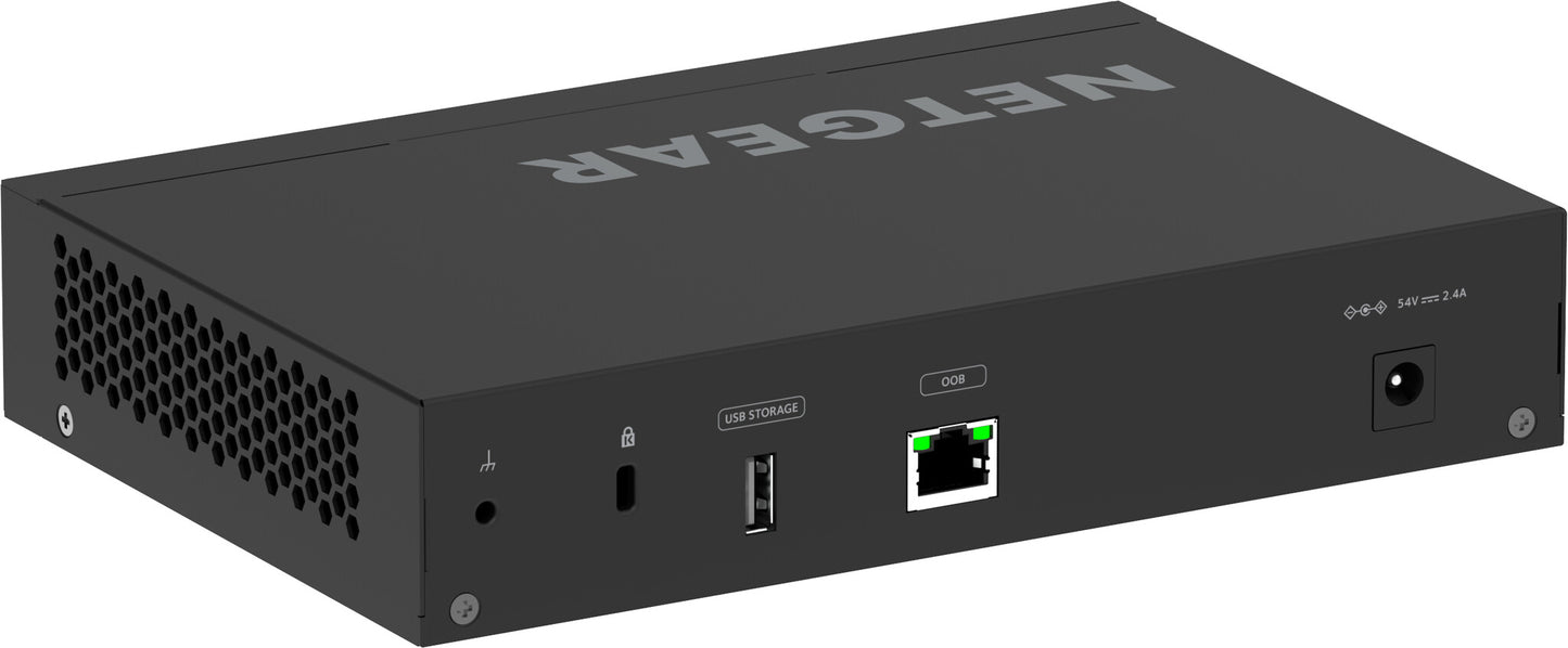 NETGEAR 8x1G PoE+ 110W 1x1G and 1xSFP Managed Switch