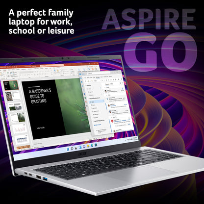 Acer Aspire Go 15 15.6" Laptop – Intel Core 5, 8GB RAM, 512GB SSD