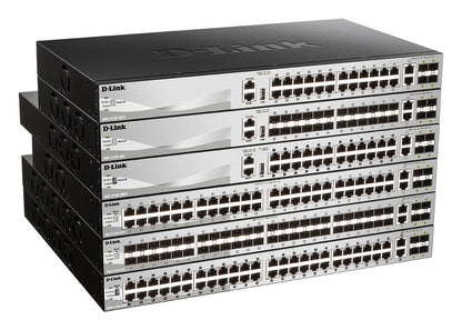 D-Link DGS-3130-54TS/E network switch Managed L3 Gigabit Ethernet (10/100/1000) Grey