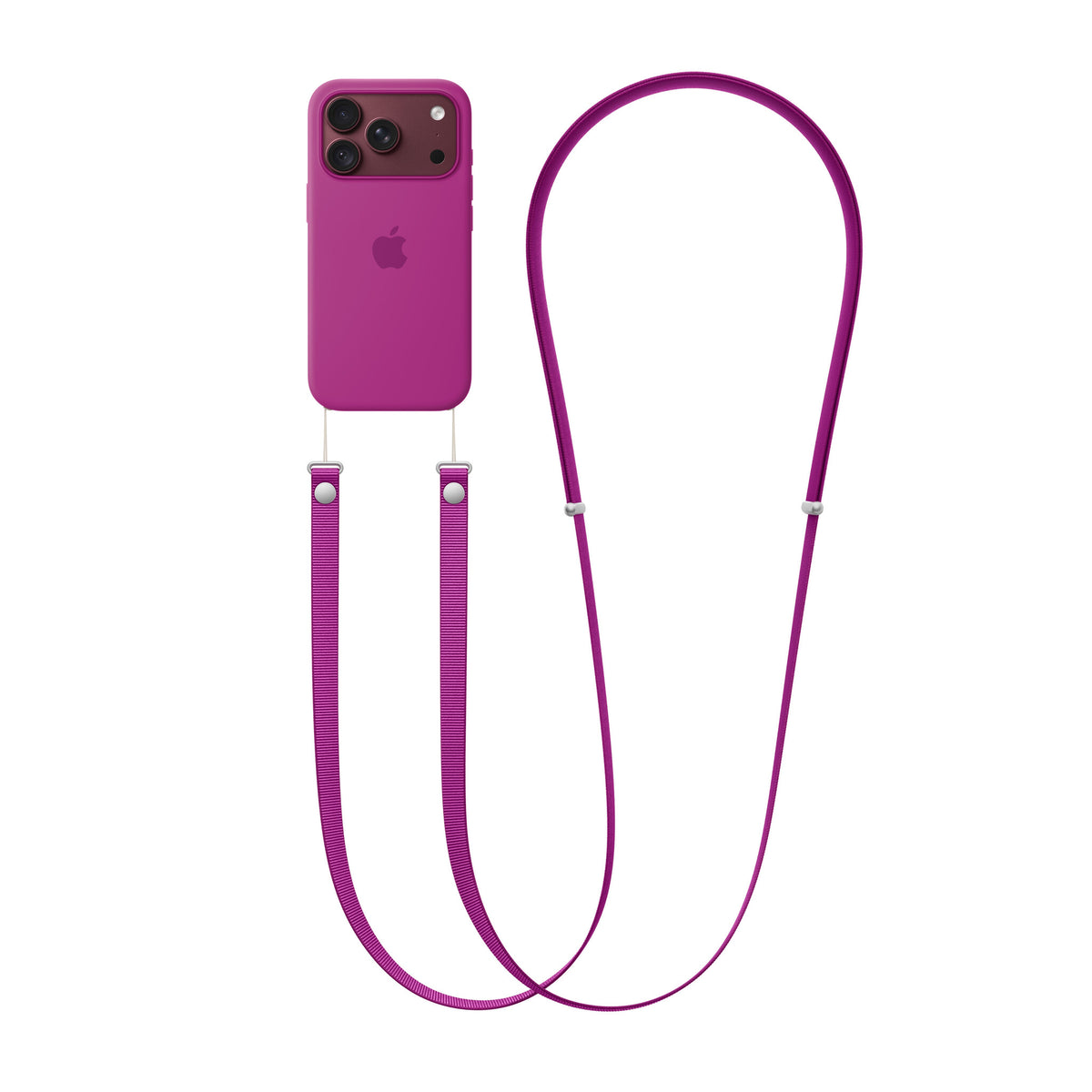 Apple Crossbody Strap – Magenta