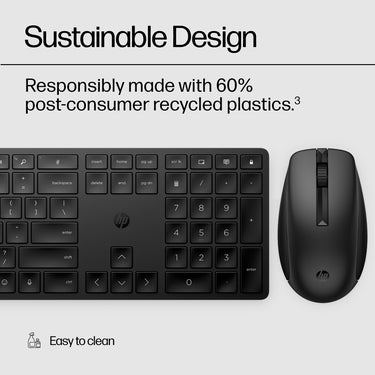 HP 650 Wireless Keyboard and Mouse Combo