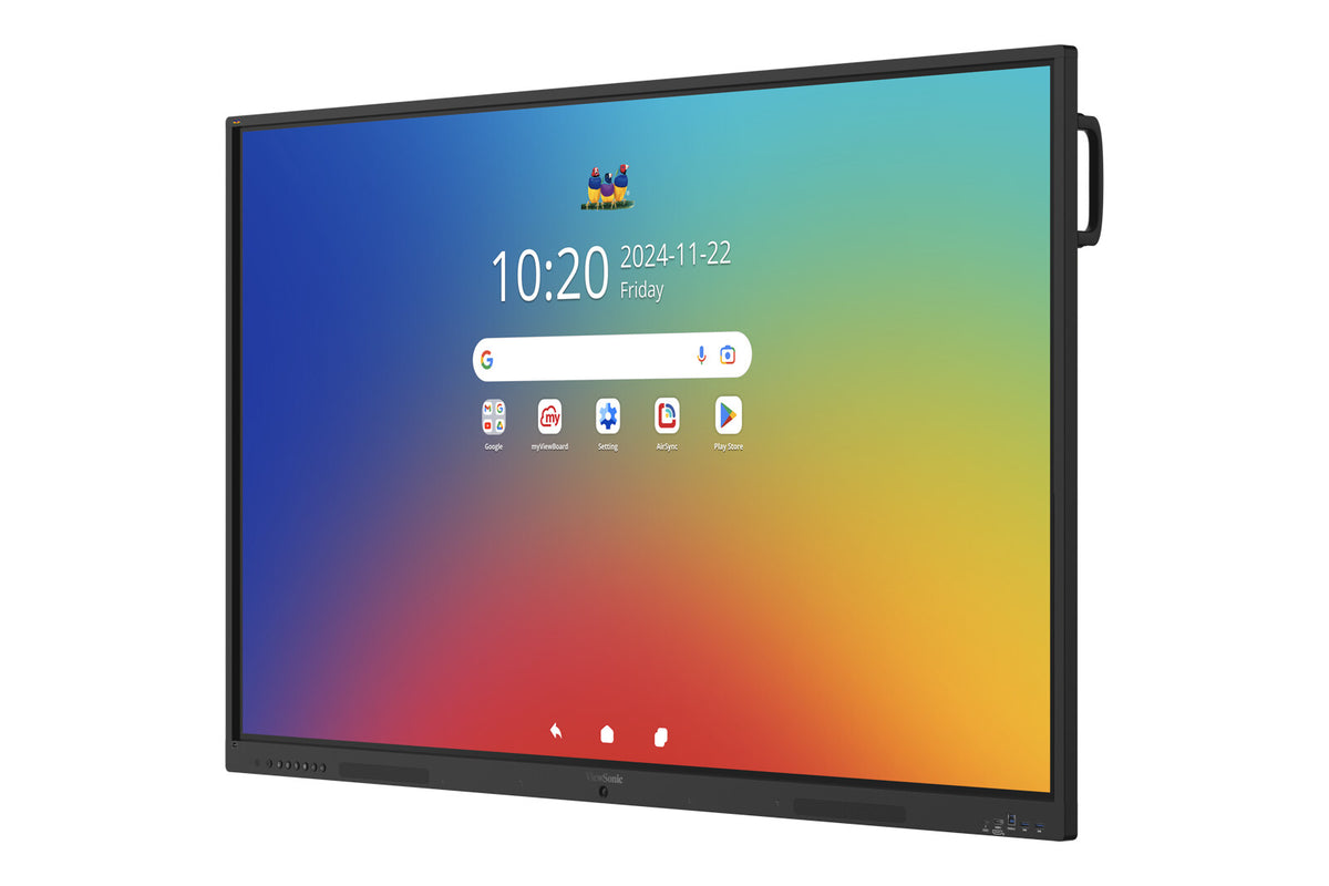Viewsonic IFP 86IN 4K ANDROID 16 EDLA 64 interactive whiteboard 2.18 m (86") 3840 x 2160 pixels Touchscreen