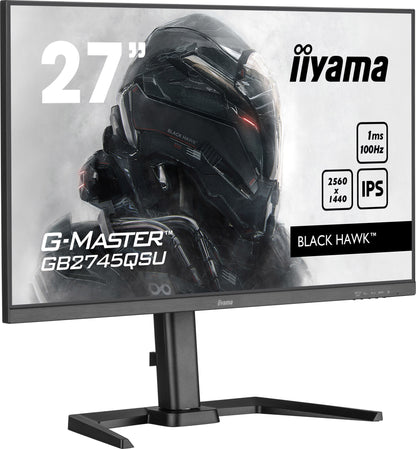 iiyama G-MASTER GB2745QSU-B1 computer monitor 68.6 cm (27") 2560 x 1440 pixels 2K Ultra HD LED Black