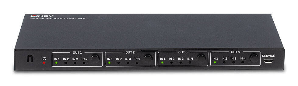 Lindy 4x4 HDMI 4K60 Matrix