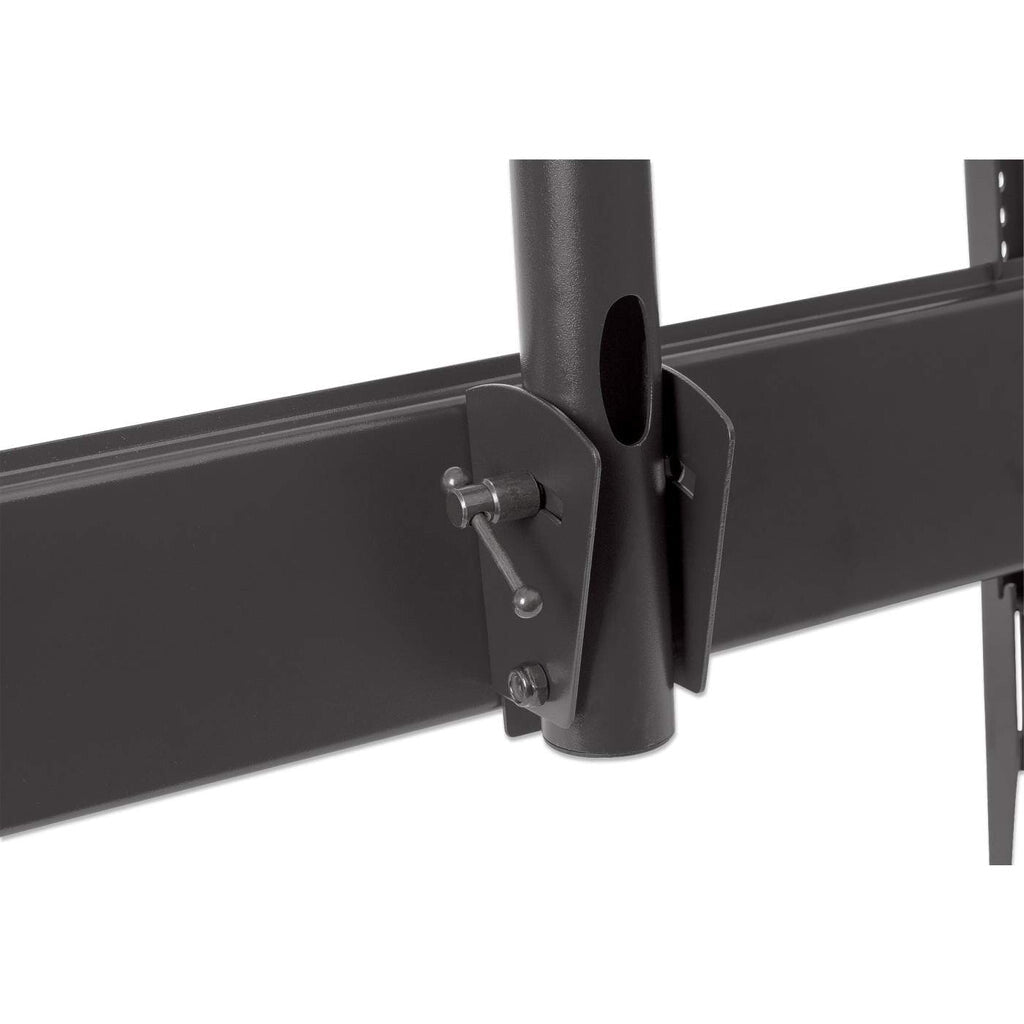 Manhattan Ceiling Mount for TV & Monitors, For screens: 37" to 75", Adjustable height: 105-156 cm, VESA compatability: all between 200x200 to 800x400mm - check the dimensions of the four mounting holes on back of screen to ensure it fits, Max 50kg, LFD,Br