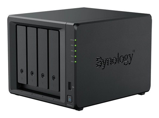 Synology DiskStation DS925NEO+ NAS/storage server Compact Ryzen Embedded V1500B 4 GB DDR4 0 TB DSM Black