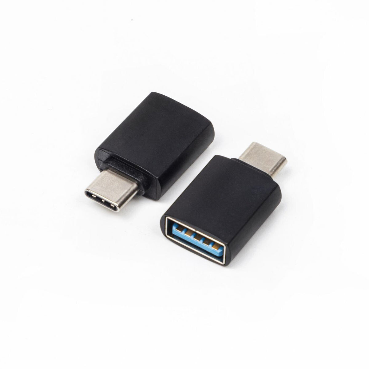 Microconnect USB3.1CAAF cable gender changer USB C USB A Black