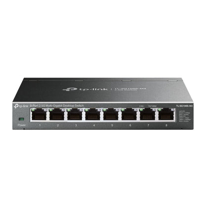 TP-Link TL-SG108S-M2 network switch Unmanaged L2 2.5G Ethernet (100/1000/2500) Desktop Black
