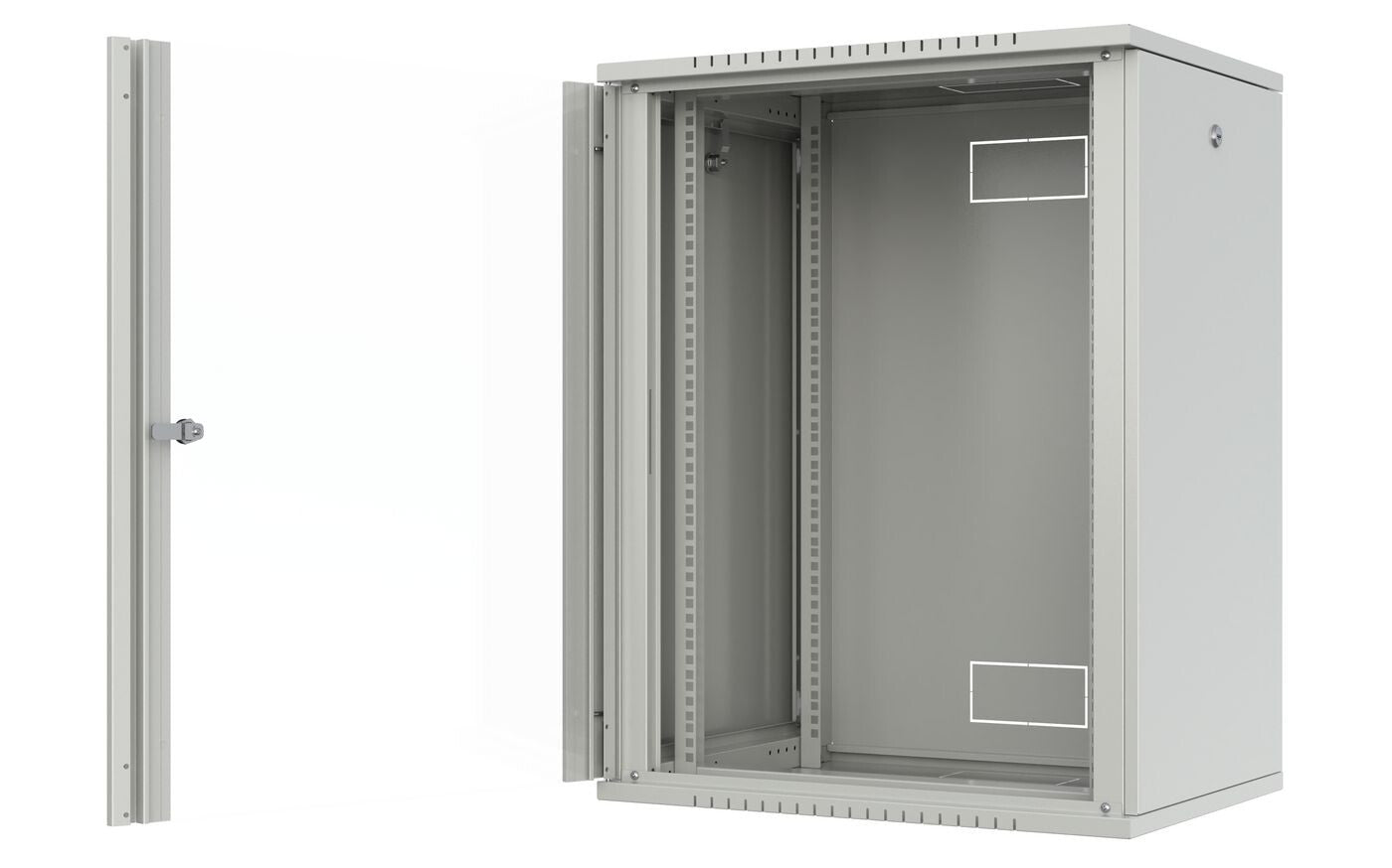 Lanview RWF16U45WH rack cabinet 16U Wall mounted rack White