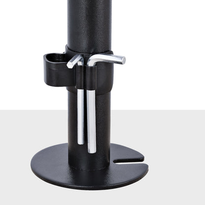 StarTech.com Laptop Desk Mount - Monitor and Laptop Mount - Displays up to 34" (17.6lb/8kg) & Laptops (4.5kg/9.9lb) - Articulating VESA Laptop Tray Arm - Clamp / Grommet Mount