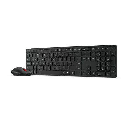 Lenovo 4X31S04814 keyboard Mouse included Office RF Wireless + Bluetooth German Black