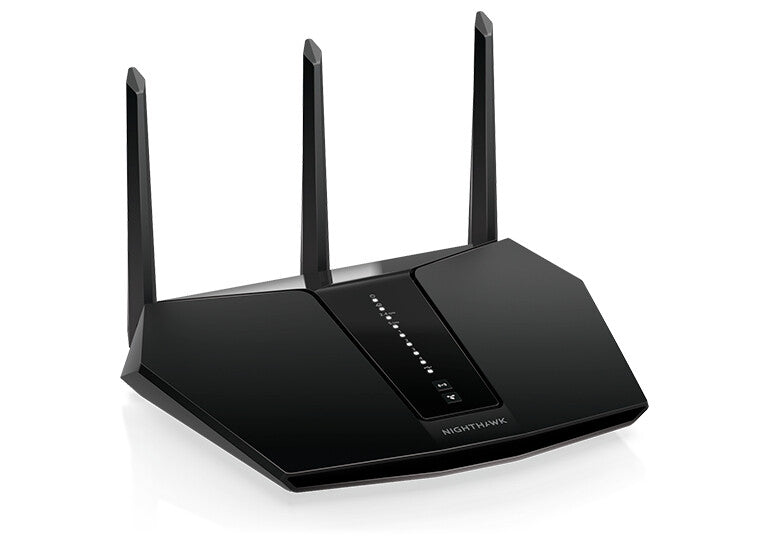 NETGEAR Nighthawk AX/5-Stream AX2400 WiFi 6 Router (RAX30) wireless router Gigabit Ethernet Dual-band (2.4 GHz / 5 GHz) Black