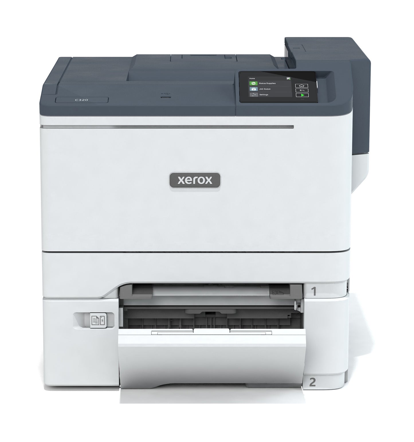 Xerox C320 A4 33ppm Wireless Duplex Printer PS3 PCL5e/6 2 Trays Total 251 Sheets