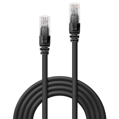 Lindy 15m Cat.6 U/UTP Network Cable, Black