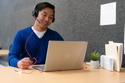 Poly Blackwire 8225 Stereo USB-C Headset +USB-C/A Adapter
