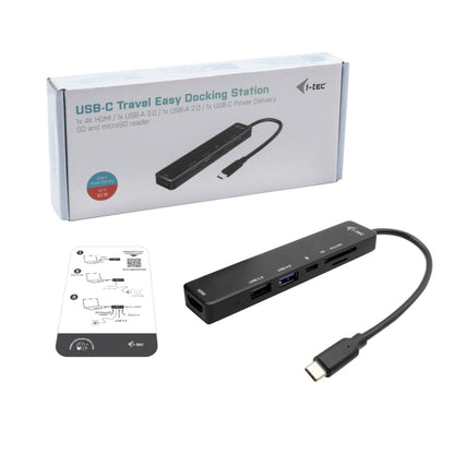 i-tec USB-C Travel Easy Dock 4K HDMI + Power Delivery 60 W