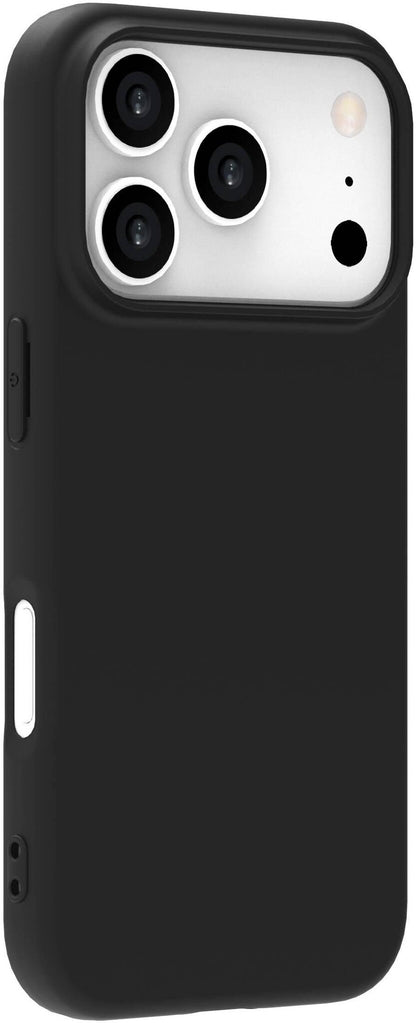 eSTUFF INFINITE (GRS) VIENNA iPhone 18 Pro/17 Pro Black Cover. Material: 100% recycled TPU mobile phone case