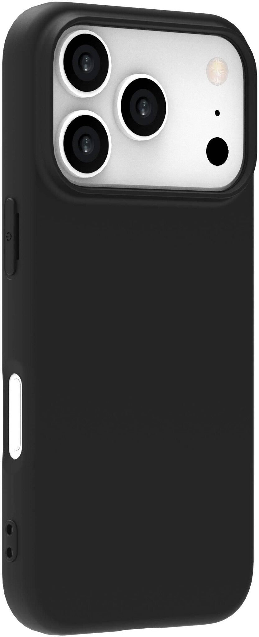 eSTUFF INFINITE (GRS) VIENNA iPhone 18 Pro/17 Pro Black Cover. Material: 100% recycled TPU mobile phone case