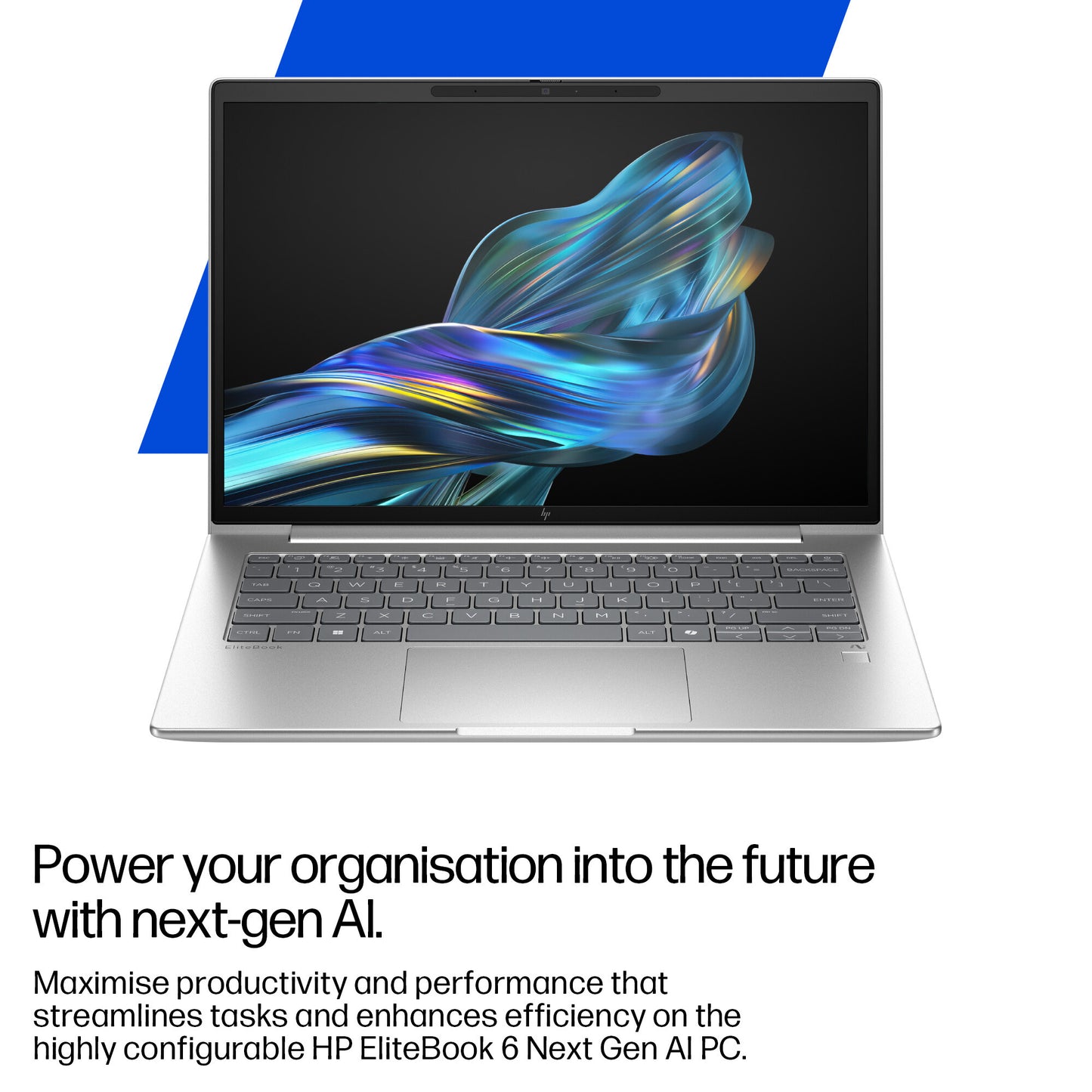 HP EliteBook 6 G1a Next Gen AI PC Copilot+ PC AMD Ryzen™ AI 5 340 Laptop 35.6 cm (14") WUXGA 24 GB DDR5-SDRAM 512 GB SSD Wi-Fi 6E (802.11ax) Windows 11 Pro Silver