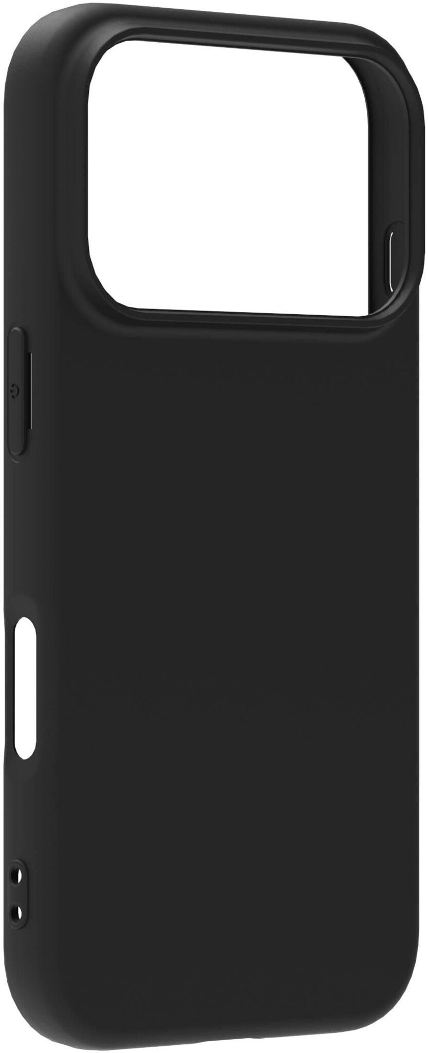 eSTUFF INFINITE (GRS) VIENNA iPhone 18 Pro/17 Pro Black Cover. Material: 100% recycled TPU mobile phone case